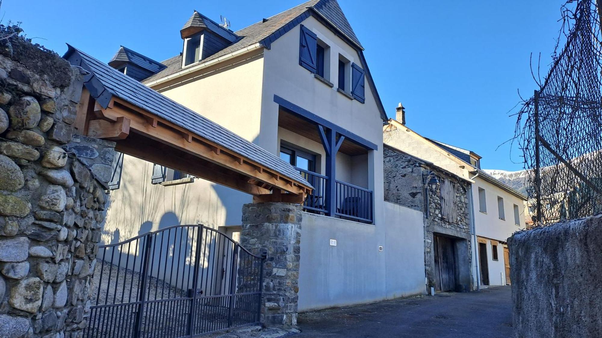 Le Balcon Face A L'Aspin Villa Arreau Dış mekan fotoğraf
